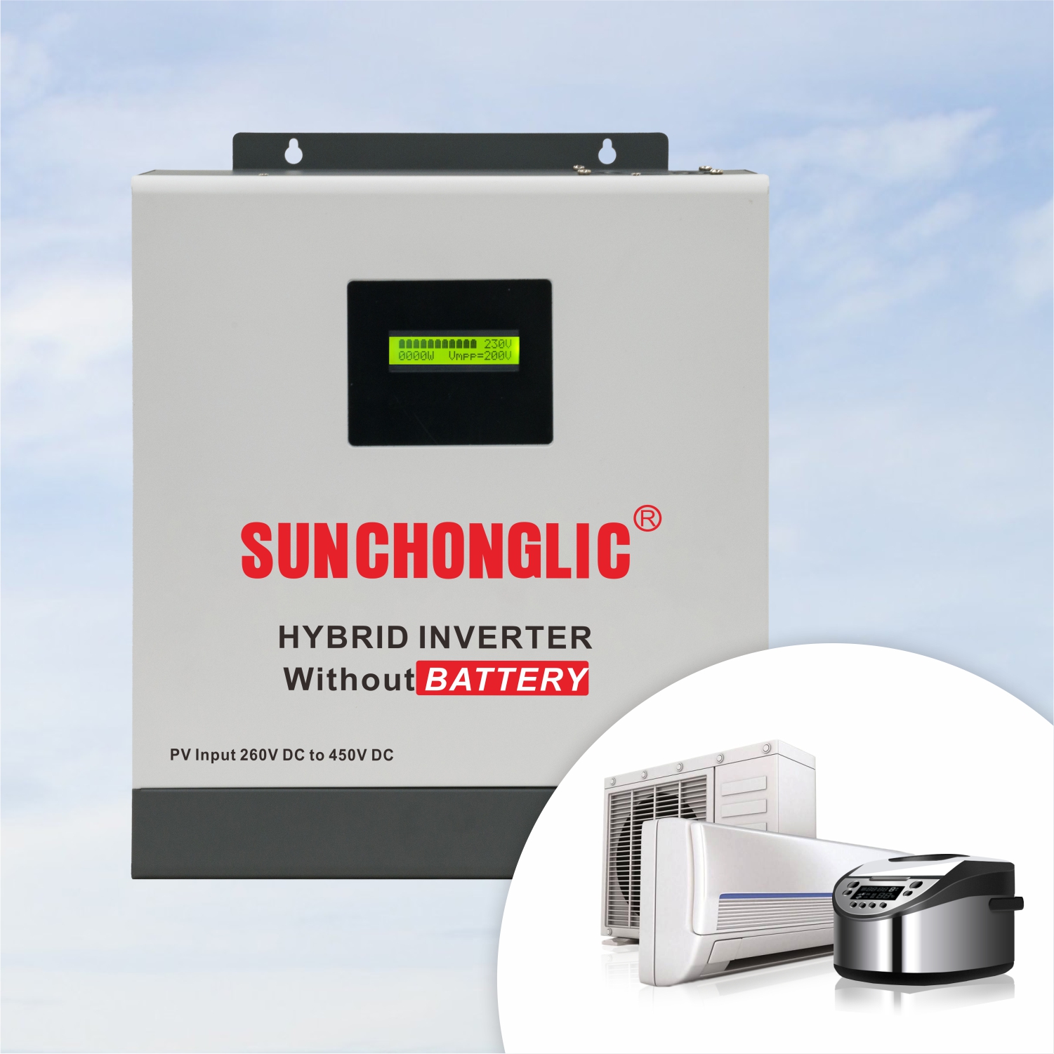 Hybrid Solar Inverter - Solar Inverter Without Battery